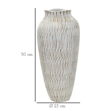 Wazon z żywicy STIKY 23X50 cm